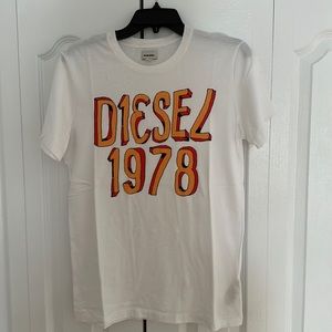 Diesel white tshirt